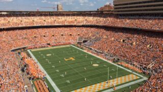 soccer stadium crowd