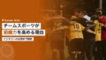 チームスポーツが組織力を高める理由|ビジネスへの応用 14 team sports organizational strength