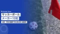 サッカーボールメーカー10社|企業・学校の選び方 22 soccer ball manufacturers